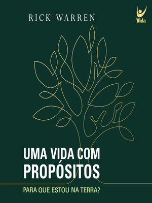cover image of Uma vida com propósitos